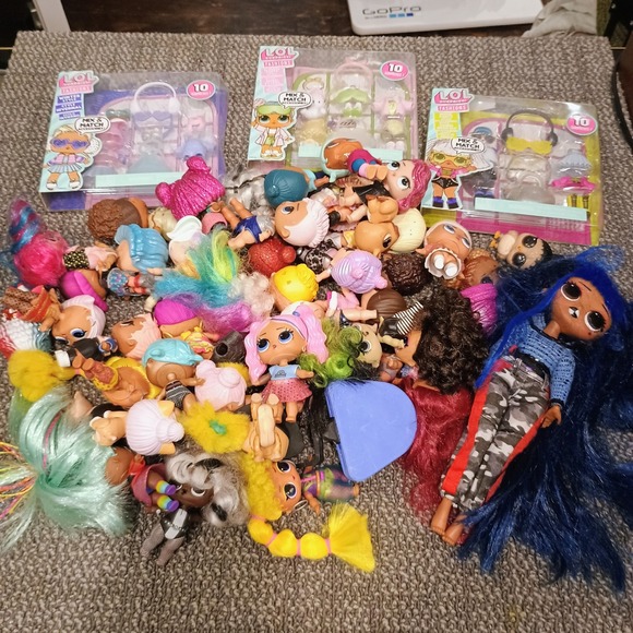 L.O.L. Surprise! Other - LOL Surprise Doll Lot Massive Collection with 3 NIB Fashion Packs Accessories
